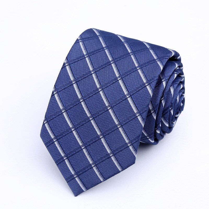 Zakelijke Formele Stropdas Mannen 7Cm Zijde: B