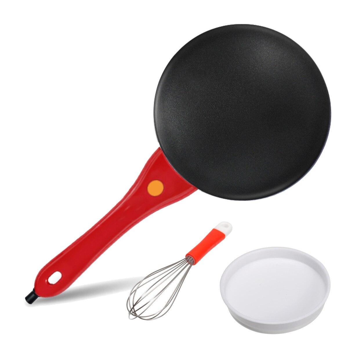 Elektrisk crepemaskin pannkakspanna non-stick stekpanna bakpanna tårtmaskin kök matlagning panna paj stekning 220v