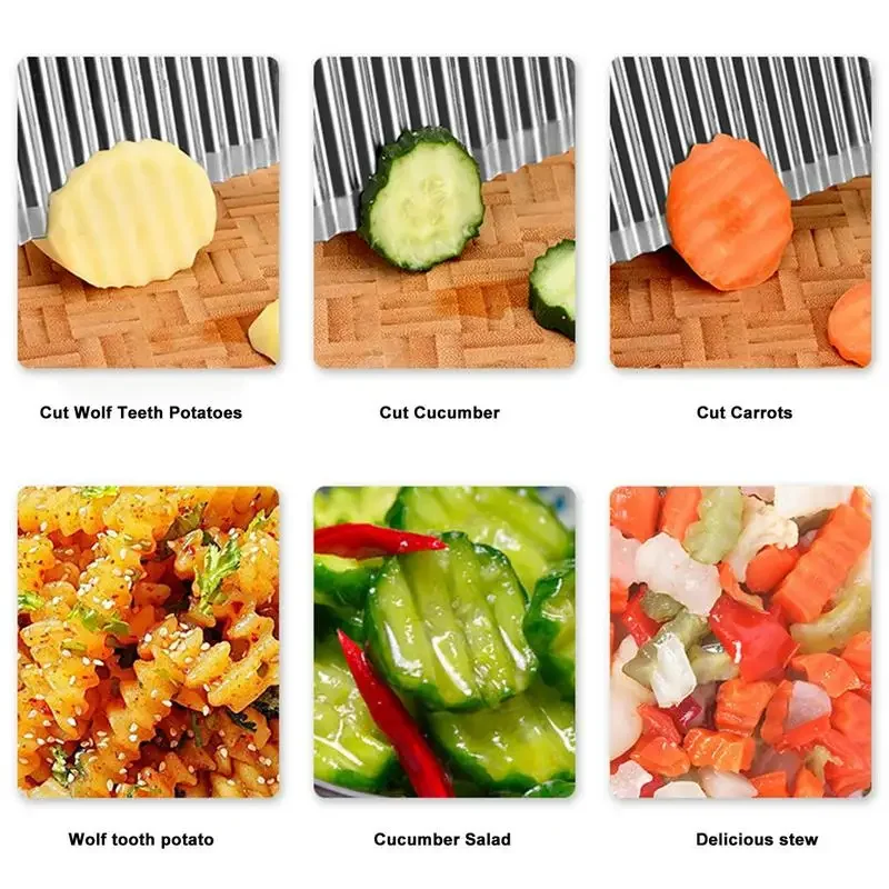 For kitchen, chef knife cutter potato chips, chef knife Cutter potato chips, Fruit knife knife, Cutter