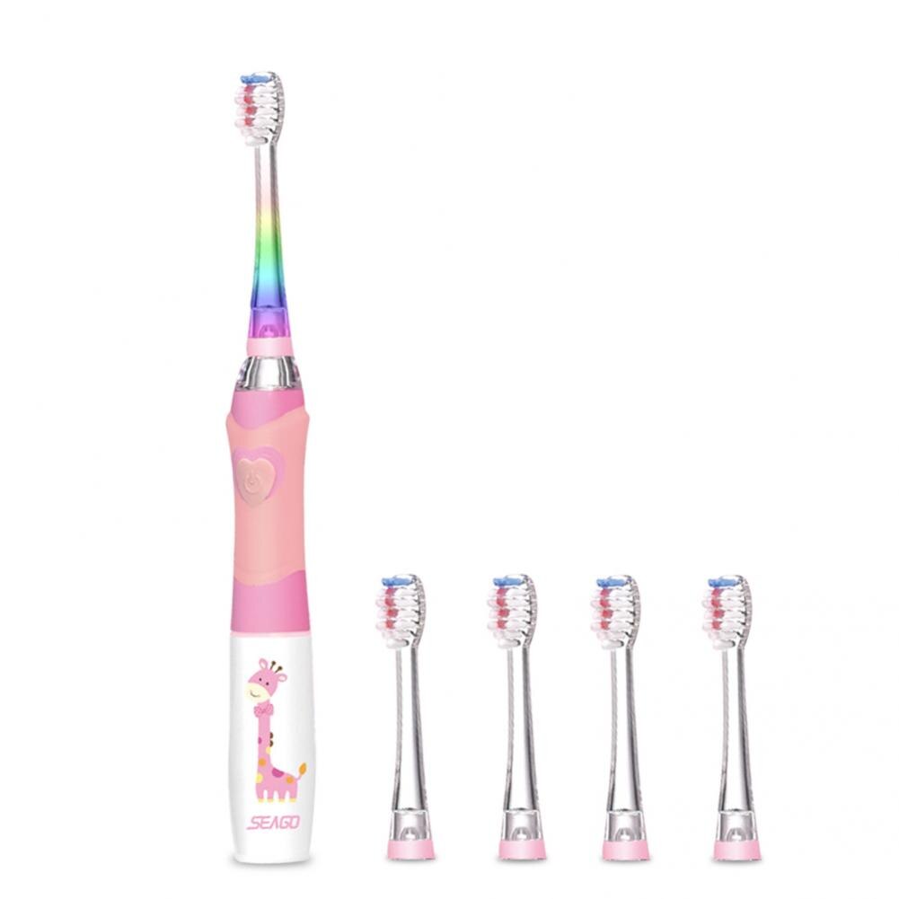 Perfect Fitting ABS Kids Intelligent Whitening Toothbrush for Household