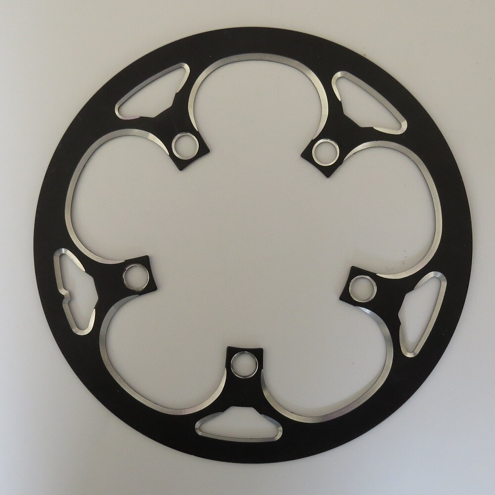 Folding bike Chain Cover 110 BCD Aluminum Alloy 34T 36T 38T 39T 42T 44T 46T 48T 50T 52T 53T Protect Support Chain Wheel Guard: 110 BCD 46T