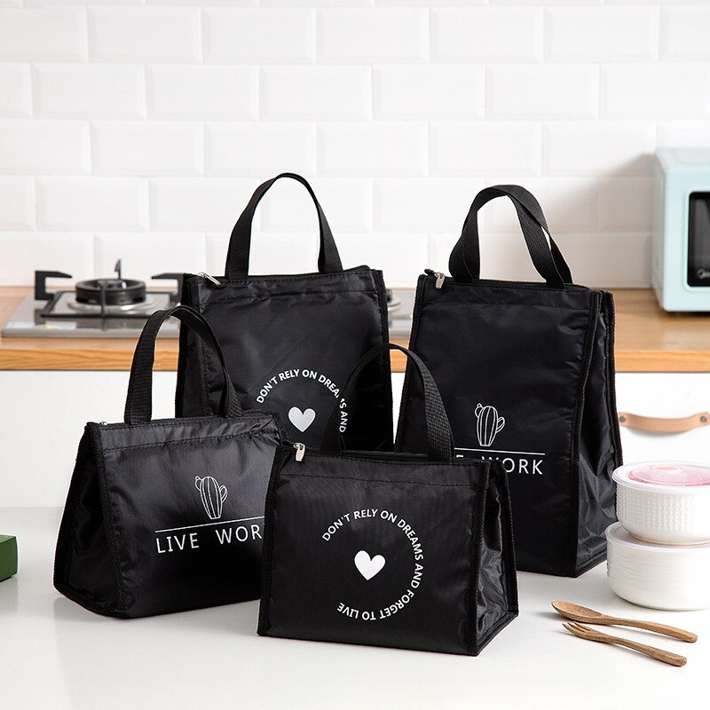 Tragbare Mittagessen Tasche Einfache Art Und Weise Vielseitige Eis Tasche Wasserdichte Isolierung Taschen Mit Reis Taschen Mittagessen Box SmallBag