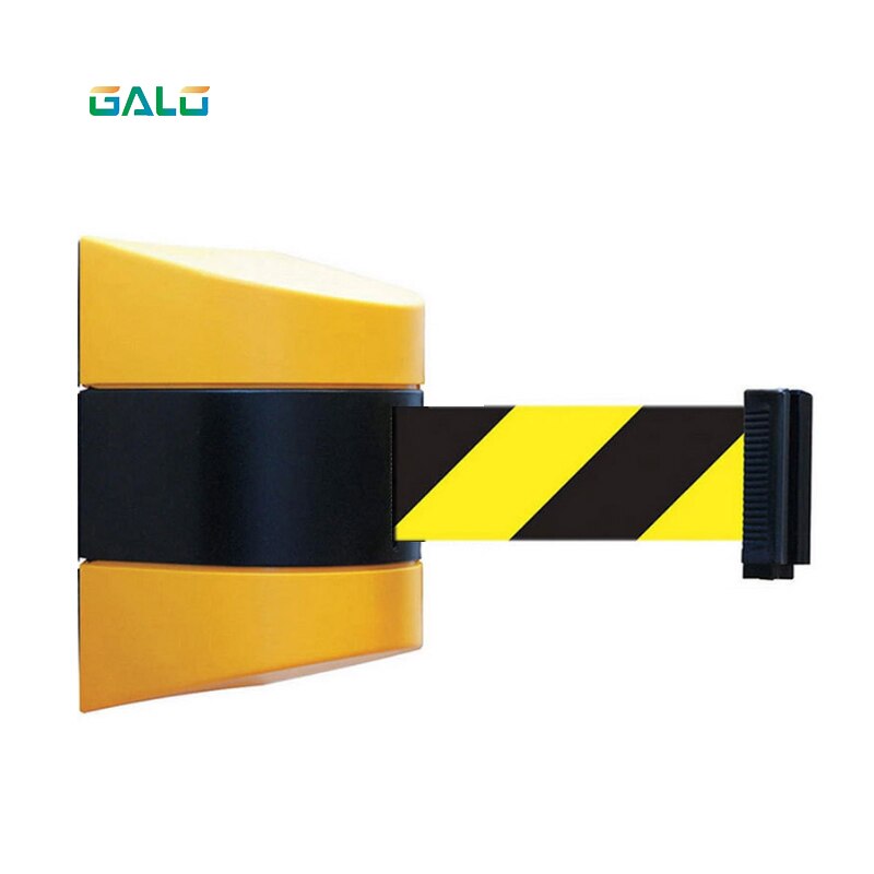 5m/10meters spring Betl Lengthe Wall Amoutn Barrier Stanchions Retractable Betl For Area Separation Color optional
