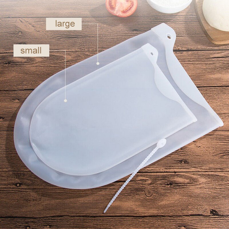Justdolife Siliconen Kneden Deeg Zak Meel Mixer Tas Veelzijdige Deeg Mixer Voor Brood Gebak Pizza Keuken Gereedschap