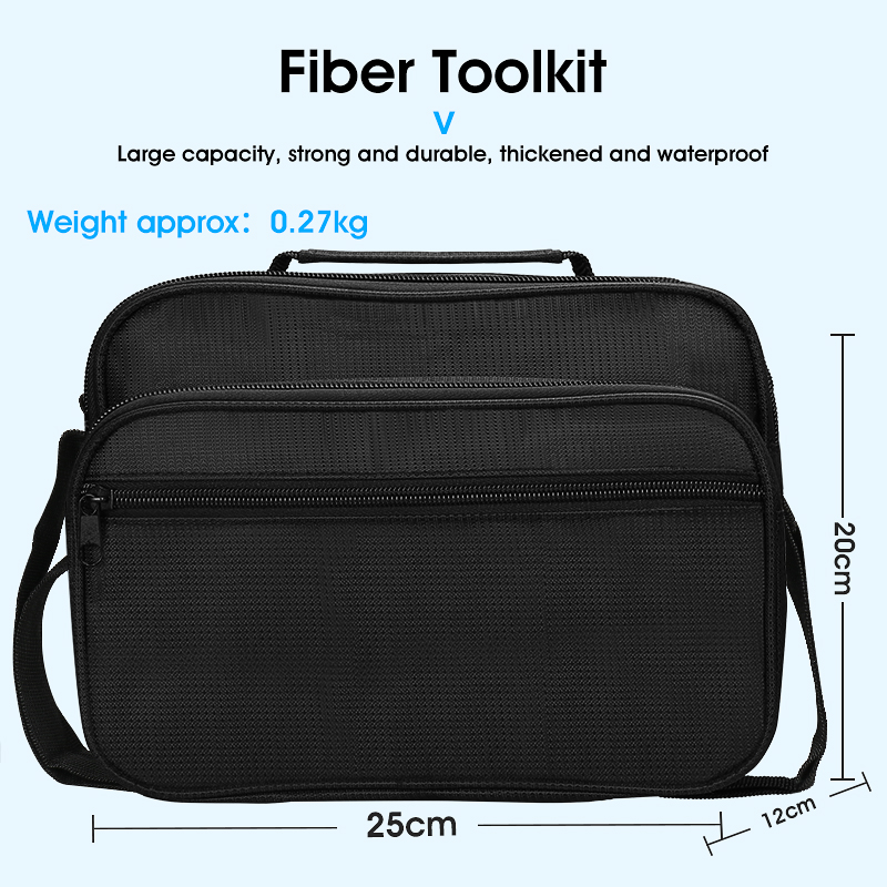 AUA-XO FTTH Tool FTTH Fiber Optic Tool Kit with Fiber Fibra Optica Power Meter and 10mW Visual Fault Locator