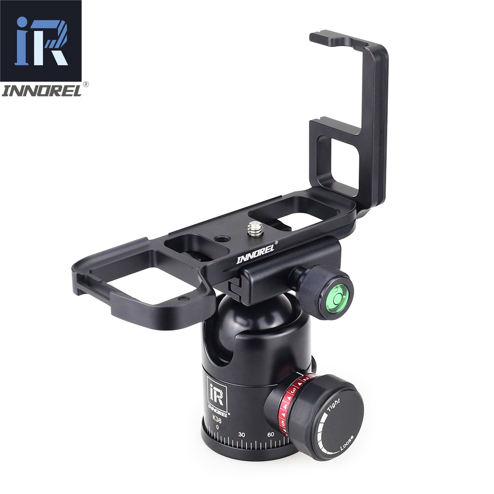 INNOREL LB-A7M2 L Type Quick Release Plate Vertical L Bracket LB-A7 II Hand Grip Specifically for SonyAlpha7II A7R2 A7M2 A7II