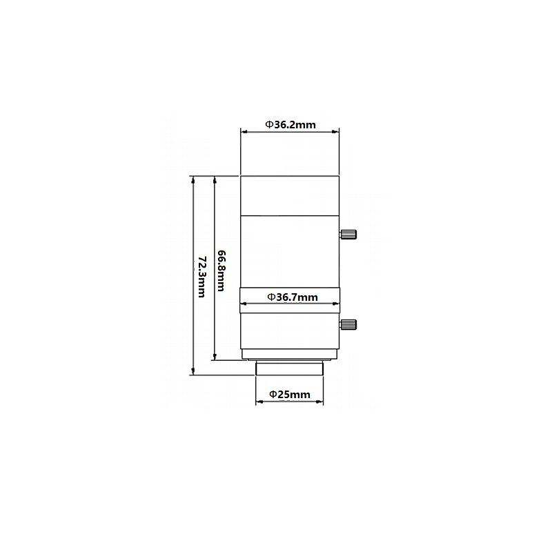 6-60mm Lens 2.0 MegaPixel 1/3" Manual Focus Lens CS Mount Infrared Night Vision Lens For CCTV Security Camera