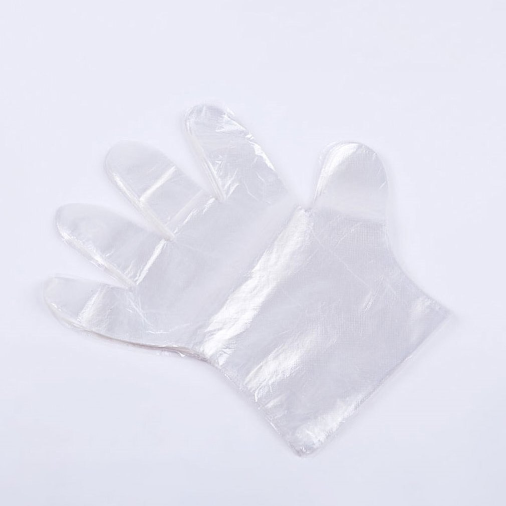 100 Stks/set Milieuvriendelijke Wegwerp Handschoenen Pe Tuin Huishouden Restaurant Bbq Plastic Multifunctioneel Handschoenen Voedsel