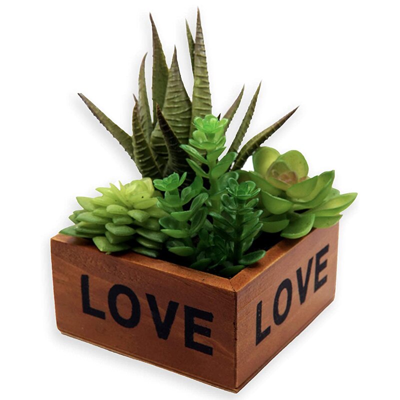 -Kunstmatige Succulent Planten Nep Succulenten Voor Of Plank Decoratie Deze Kunstmatige Planten Komen In Een Decoratieve