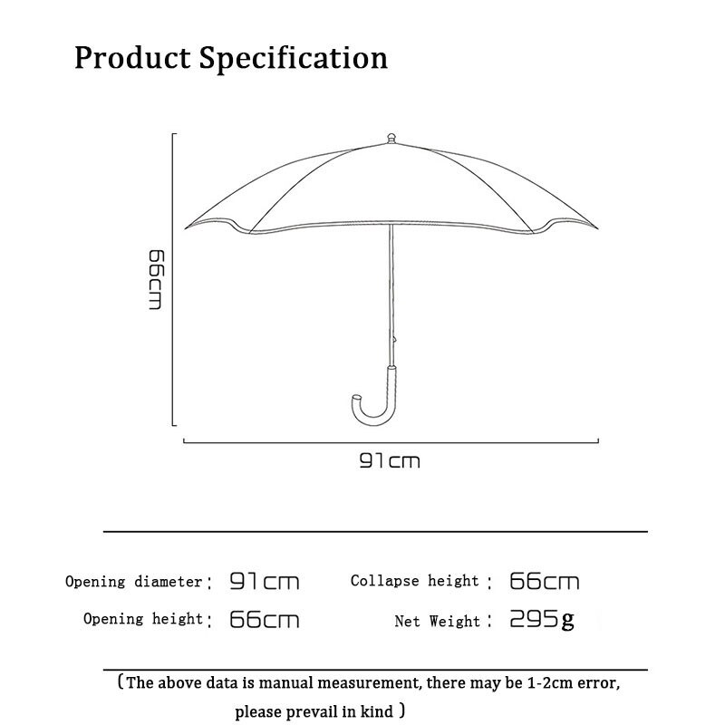 Cute Cartoon Children Umbrella with Night Reflective Strips Long-handle Kids Umbrella for School