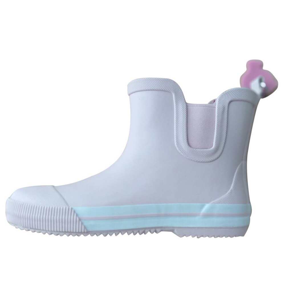 Girls Rain Boots Kindergarten Water Shoes Middle School Children's Elastic Rain Boots Boys And Girls Children's Antiskid St