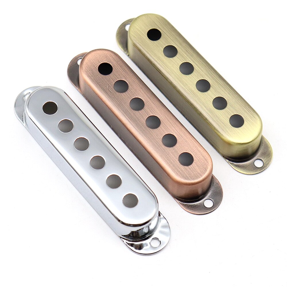 Couvercle de micro pour guitare électrique en laiton, 3 pièces, 48mm/50mm/52mm, accessoires de guitare ST SQ