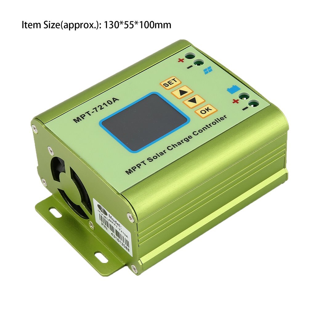 Lcd Mppt Solar Regulator Laadregelaar 24/36/48/60/72V Boost MPT-7210A Solar Regulator ocday