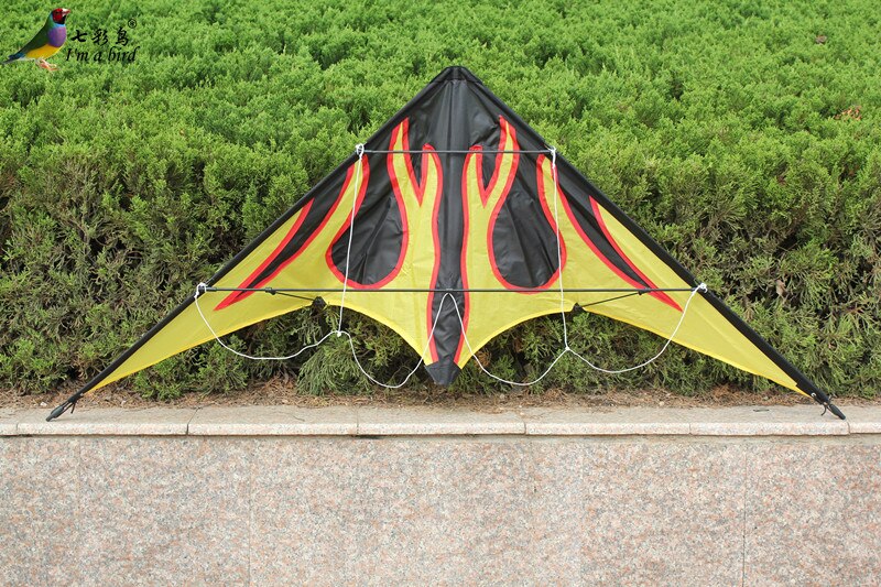 Outdoor Fun Sports 1.6m Dual Line Stunt Kite With Handle And Line Good Flying