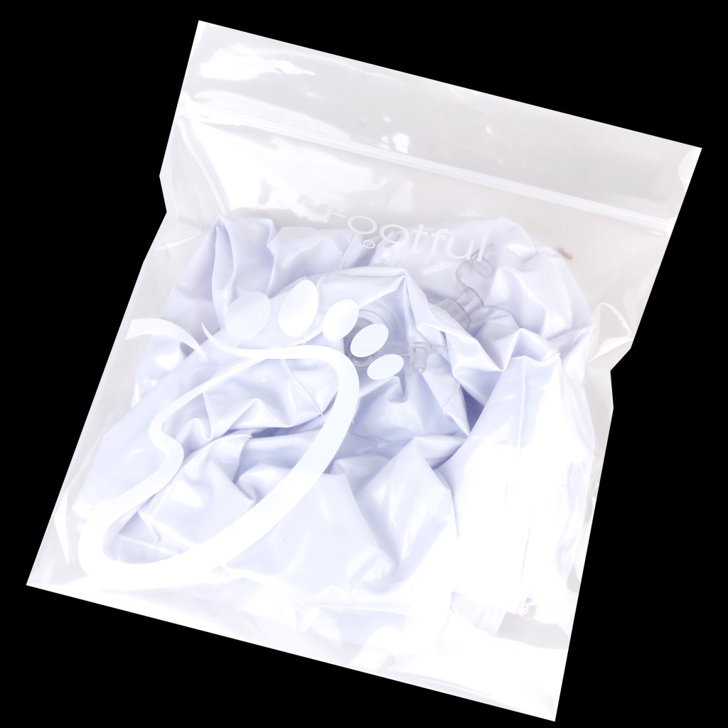 Pack of 2 Footful Inflatable Shoes Stretcher Lightweight Inflatable Shoes Stretcher for Knee-high Boot Insert Shaper -White