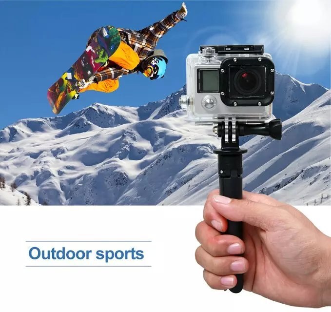 Mini trípode para cámara deportiva Gopro Hero 5/6/7/8, palo de selfi de escritorio, Micro soporte de mesa, soporte para teléfono SLR