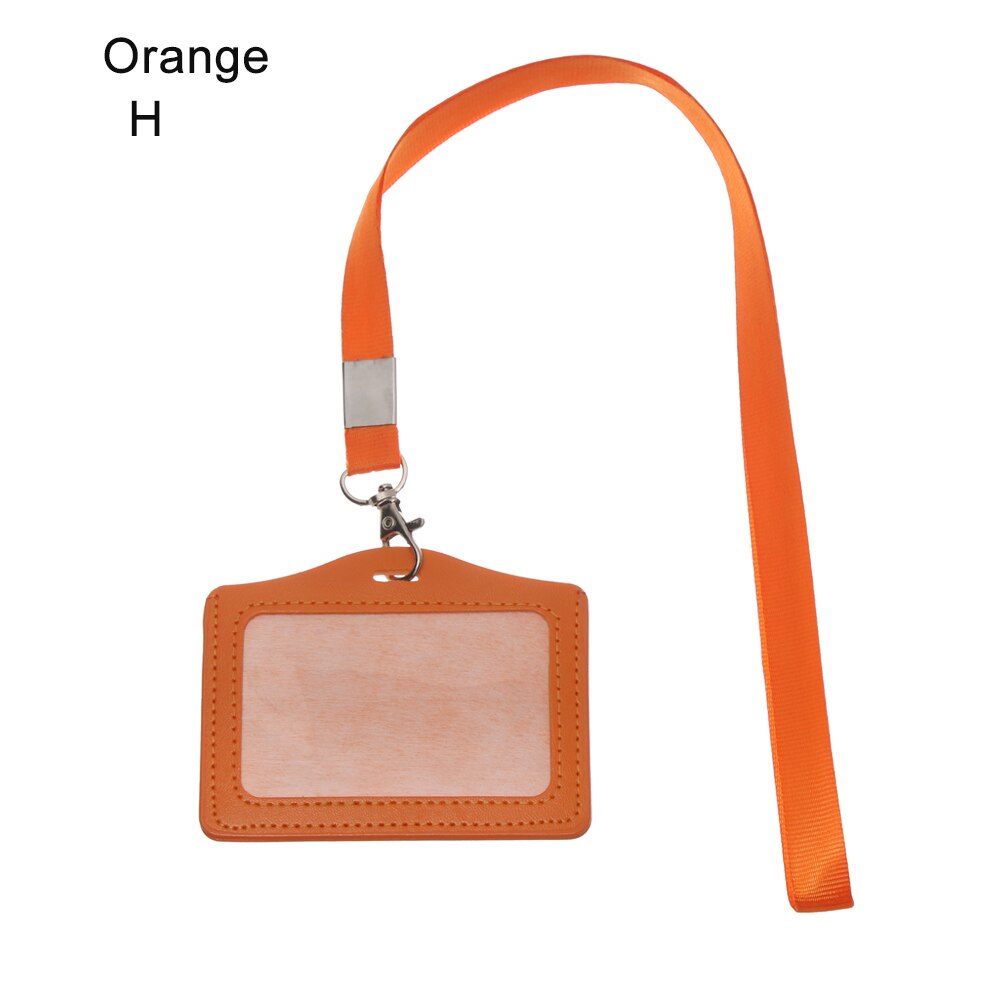 Gorąca sprzedaż bez zamka tanie etui na karty kredytowe Bus etui na dowód osobisty identyfikator z zwijacz Tag materiały biurowe: H	orange