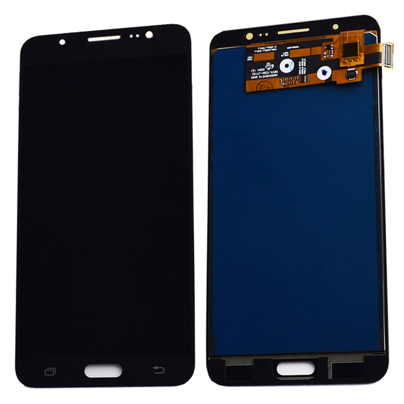 Til samsung galaxy  j7 lcd screen  j710 j710f j710m j710mn j710h lcd display screen touch screen digitizer assembly frame