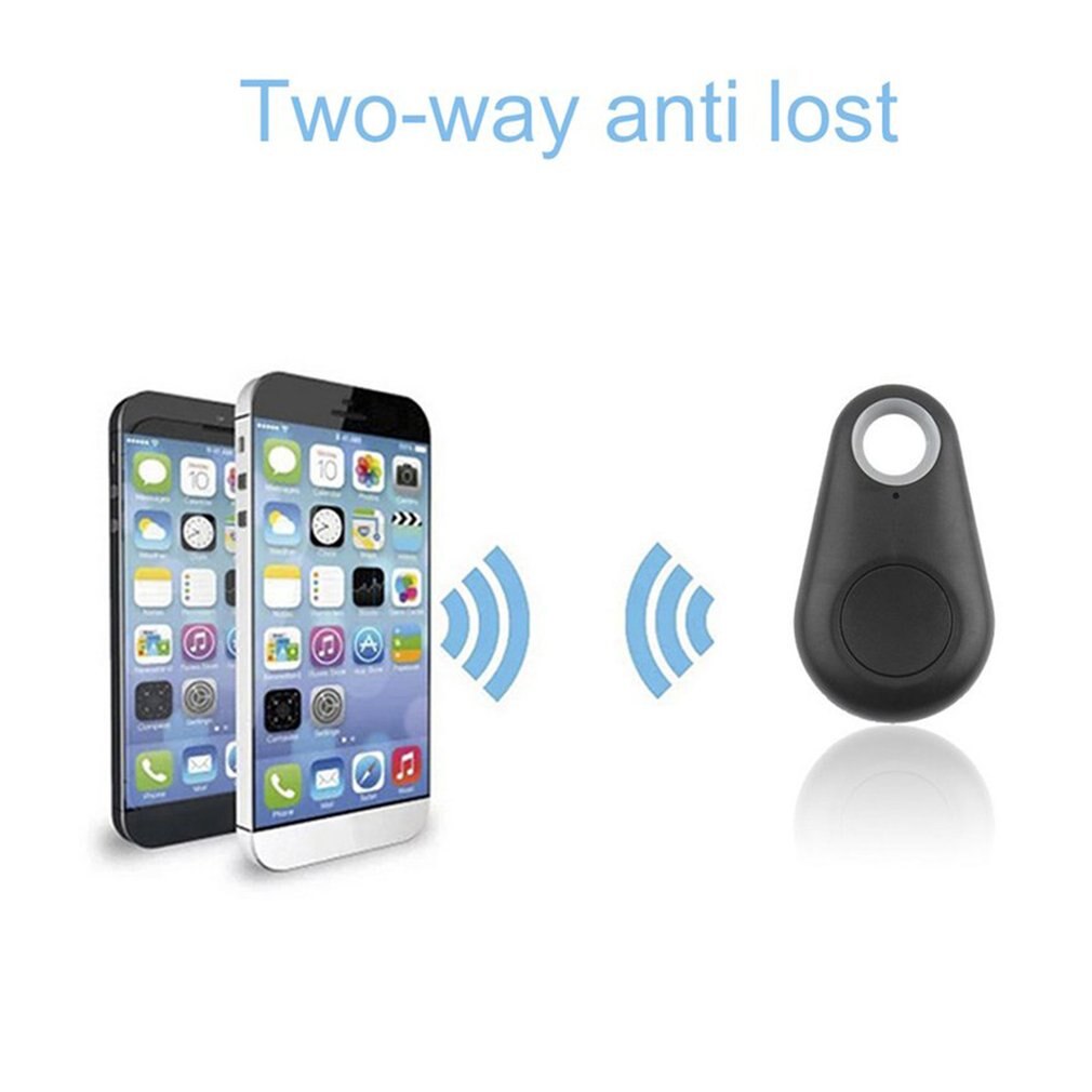 Mini Bluetooth 4.0 GPS Traker Waterdrop Locator Portable Anti-lost Key Finder Pet Tracker Two Way Alarm Anti-Theft Device