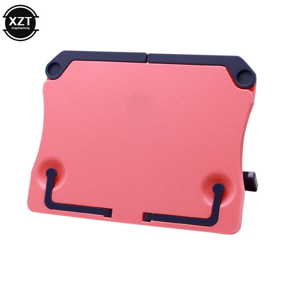 Tablet Holder Office Portable Book Holder Shelf Reading Stand Books Document Recipe Shelf Folding Cookbook Organizer Rest Rack: Red
