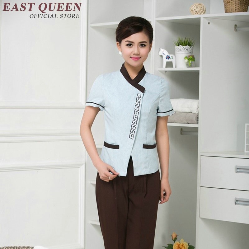 housekeeping uniforms women hotel uniform restaurant waitress uniforms NN0010