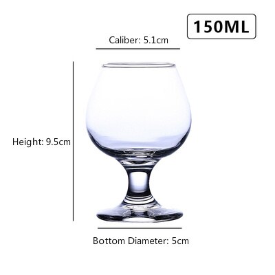 Klassische Whiskey Tasse Rotwein Cocktail Brandy Bahre Wodka Margaret Becher Champagner Glas Bar Haushalt Hohe Kapazität Getränk: Whiskey Tasse 150ML