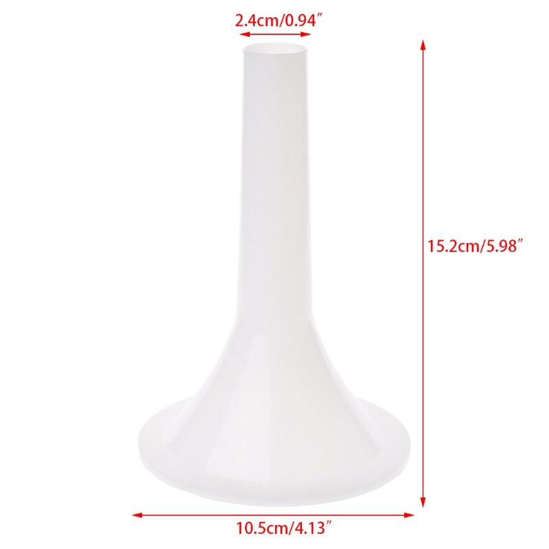 En plastique #32 taille hachoir à viande saucisse bourrage Tube corne entonnoir pour remplir la viande directe