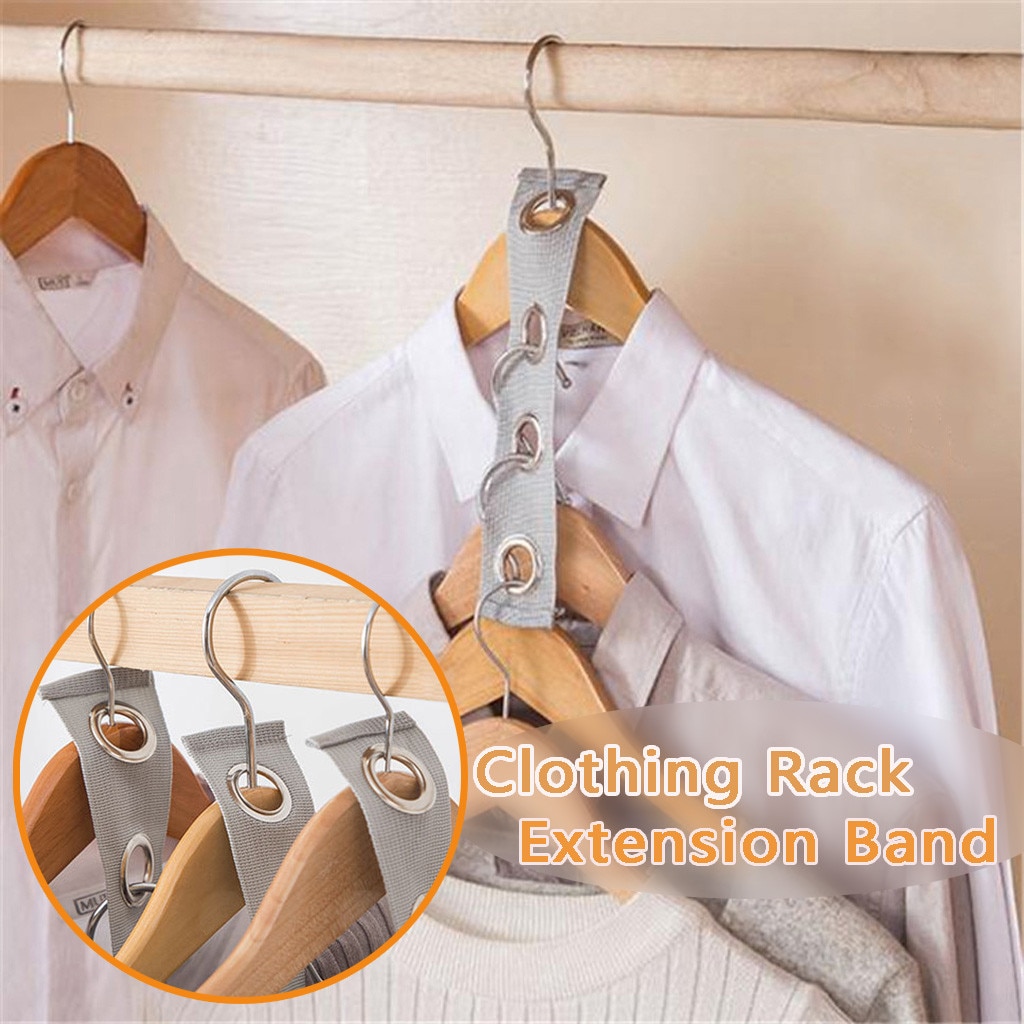 Closet Hanger Wonder Space Save Magic Extension Connection Clothing Rack Band Christmas Fast And Dropingg