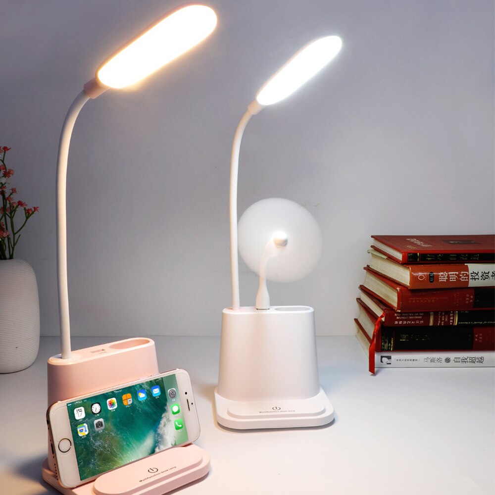 berühren Dimmbare Lichter LED Schreibtisch Lampe USB Aufladbare Tisch Lampen für freundlicher freundlicher Lesen Studie Nacht Schlafzimmer Wohnzimmer