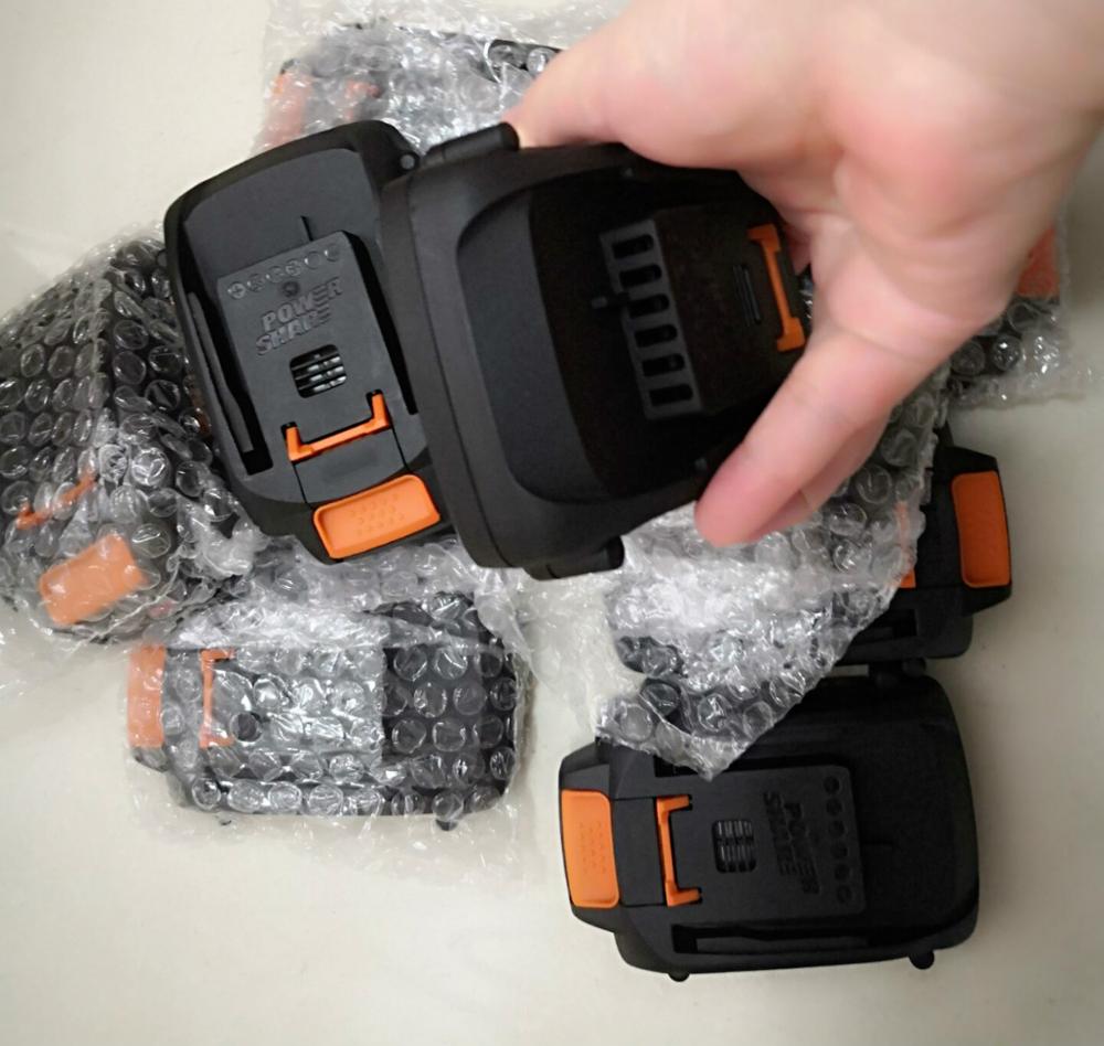 ledet 3000 mah 2500 mah li-ion batteri til worx 18v 20v worx 3520 3525 3575 3578 wa3577