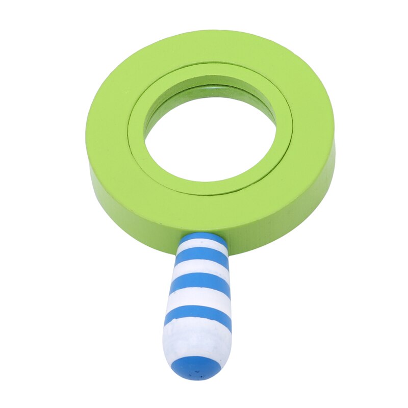 Caleidoscoop Hout Cutely Vergrootglas Speelgoed Voor Kinderen Educatief Leren Exploring Ability Ontwikkelen Baby Klassieke Speelgoed: Green