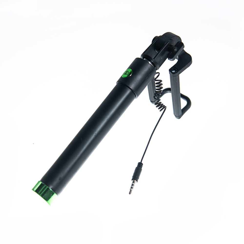 20cm-80cm Foldable Extendable Telescopic Rod Cable Range WiredMonopod Mobile Phone Holder 3.5mm Jack Selfie Stick