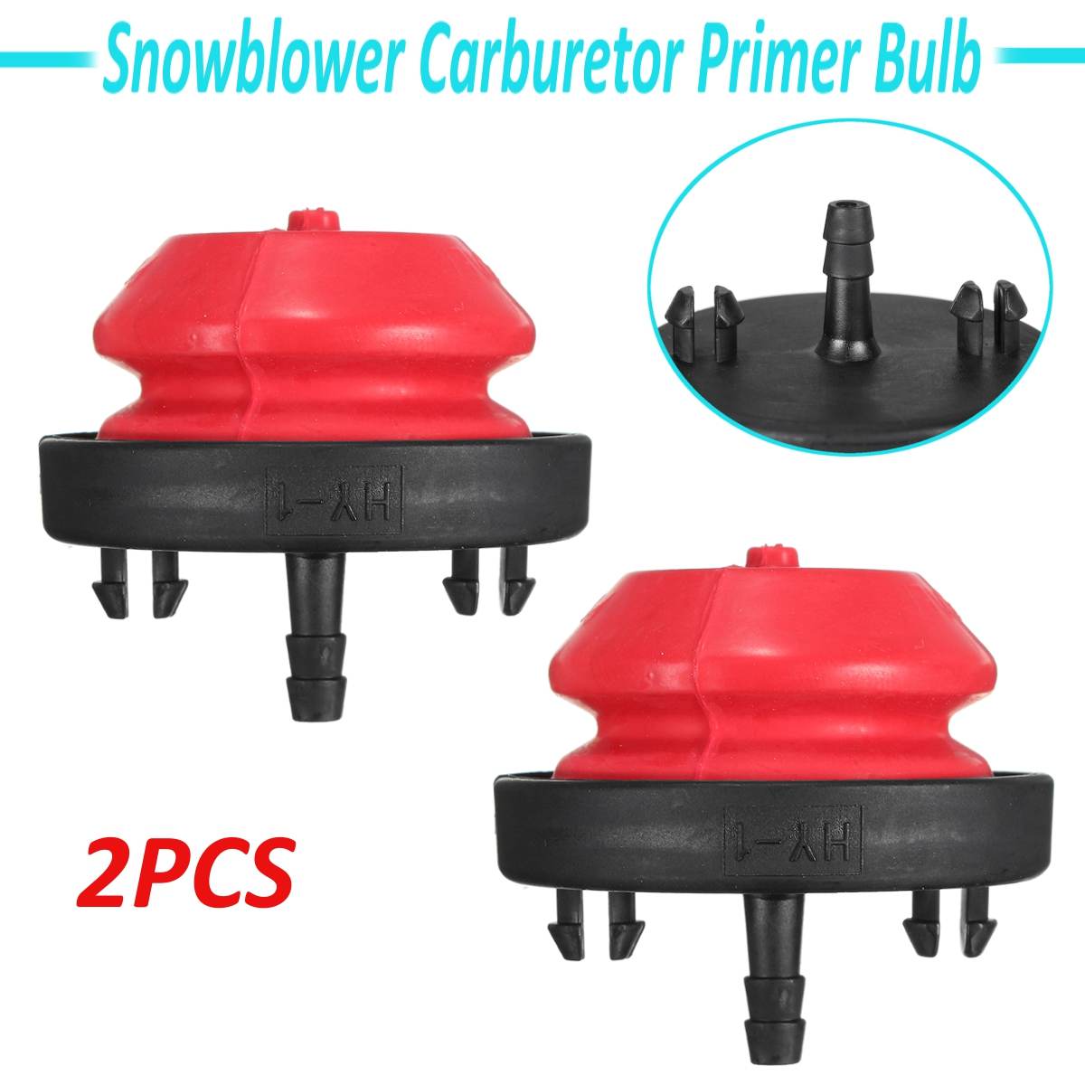 1/2/3 x kuminen muovinen lumilinko lumilakaisukone kaasuttimen primer polttimo troy bilt craftsmanille 751-10639 951-10639 tecumseh  av520: 2 kpl