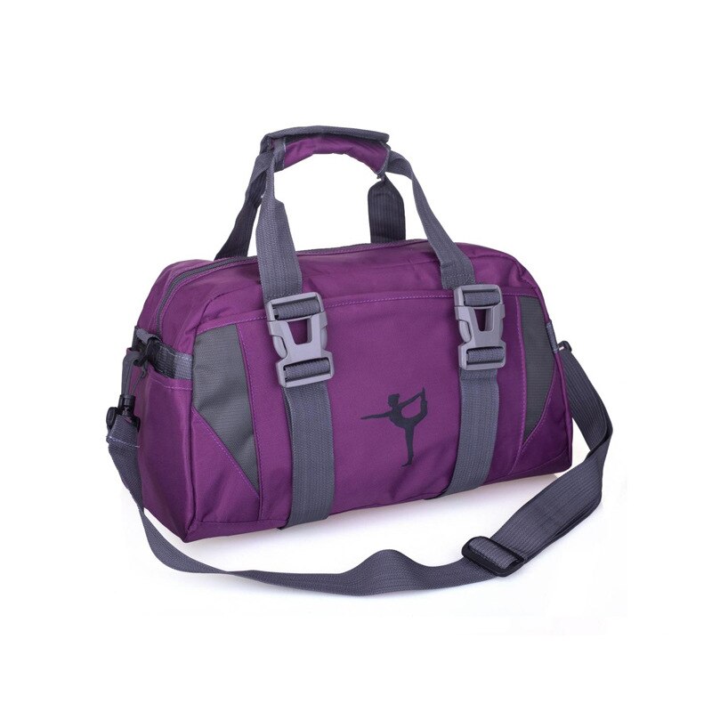 Jooga fitness laukku vedenpitävä nylon harjoitus olka crossbody urheilulaukku naisille fitness matka duffelivaatteet kuntosalilaukut