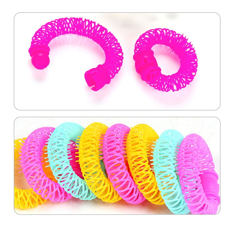 Donuts-Rizador de pelo mágico, herramienta DIY para accesorios de cabello para mujer, 8 Uds./6 uds.