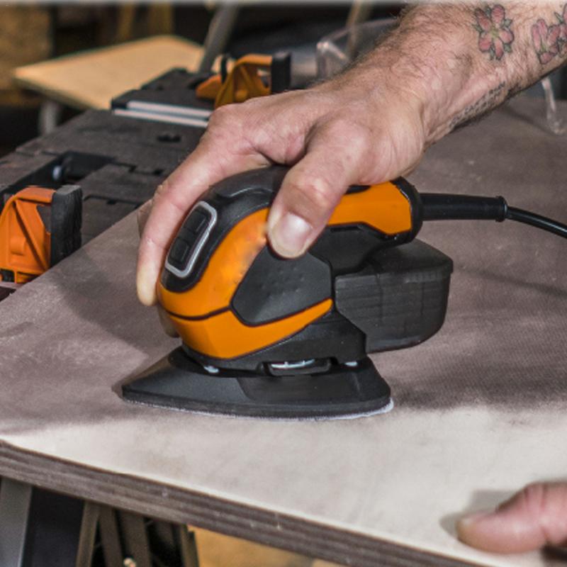 1pcs 80mm Stainless Steel Triangle Sand Tray Shaped Polishing Waste Sanding Pad Saw Blade