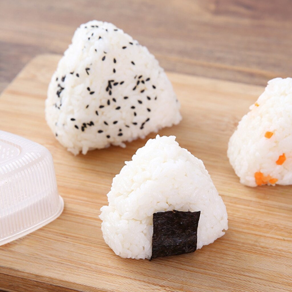 Diy Sushi Mold Onigiri Rice Ball Food Press Triangular Sushi Maker Mold Sushi Kit Japanese Kitchen Bento Accessories Dough#p