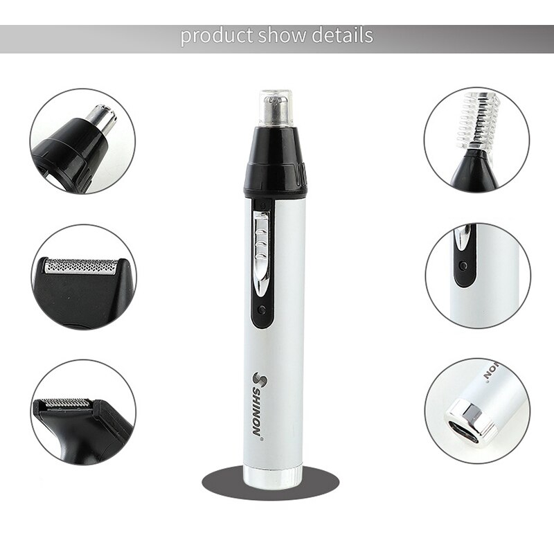 SHINON multifonction électrique nez tondeuse à cheveux USB charge tondeuse cheveux Kit de rasage prise ue