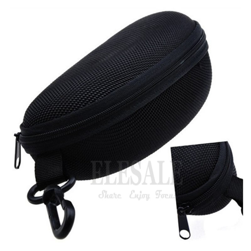 Portable EVA Glasses Case Carring Box With Bag Hook For Work Safety Goggles Sunglasses Protector