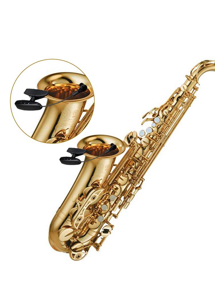 Professionele UHF Draadloze Saxofoon Microfoon Systeem Wind Instrument Accessoires voor Stage Performance
