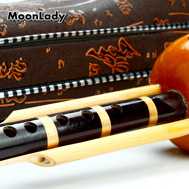 Cucurbit Fluit Hulusi Chinese Traditionele Instrument Bamboefluit Hulusi Wind Instrument te Leren