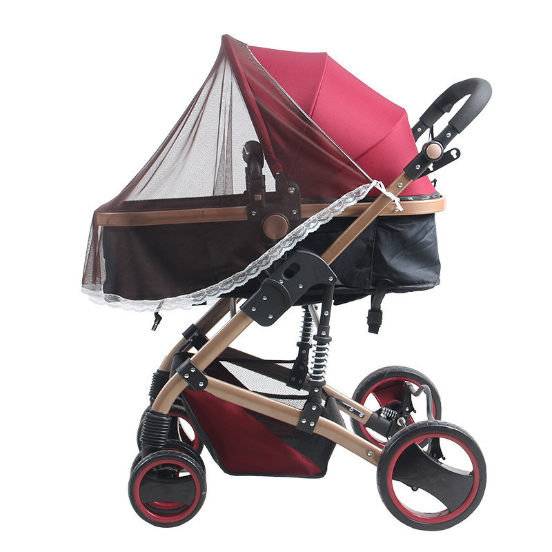 Kinderwagen, kinderwagen, muggennet, veilig babybeschermingsnet, kinderwagenaccessoires, muggennet