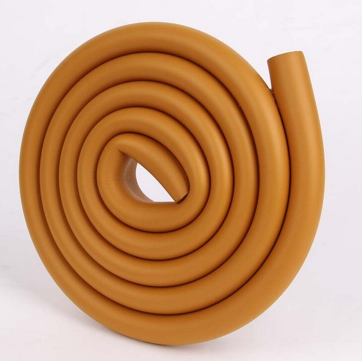 1pc baby bumper strip baby veiligheidshoekbeschermer glazen tafelrand hoekbeschermers meubelrandbeschermer botsingsbeschermer  fh04: Oranje