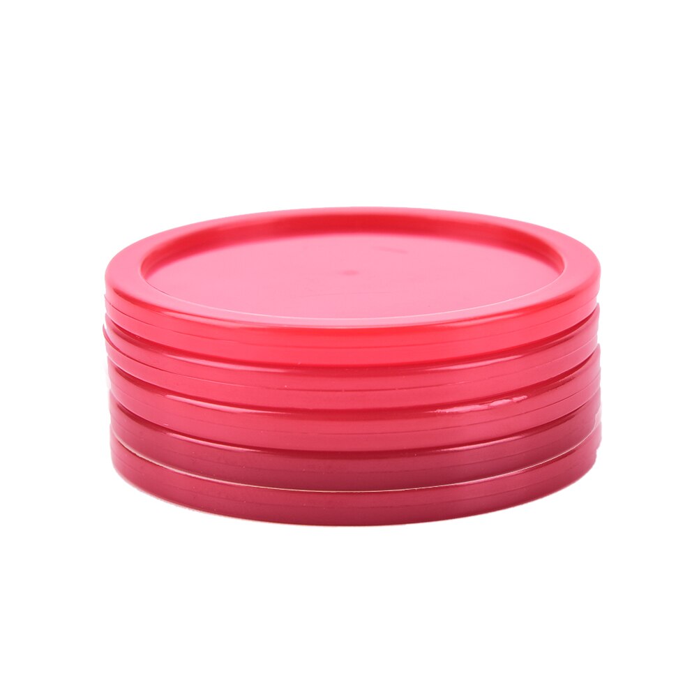 5PCS Air Hockey Pucks 2" Puck Children Red Air Hockey Table Mini Pucks 50mm