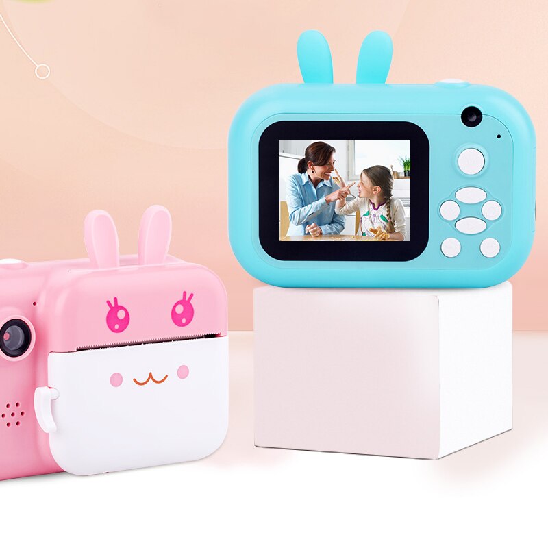 Kinder Instant Kamera Für Kinder Druck Kamera 1080P Digital Kamera Für Kinder Foto Kamera Spielzeug Geburtstag Für Mädchen junge