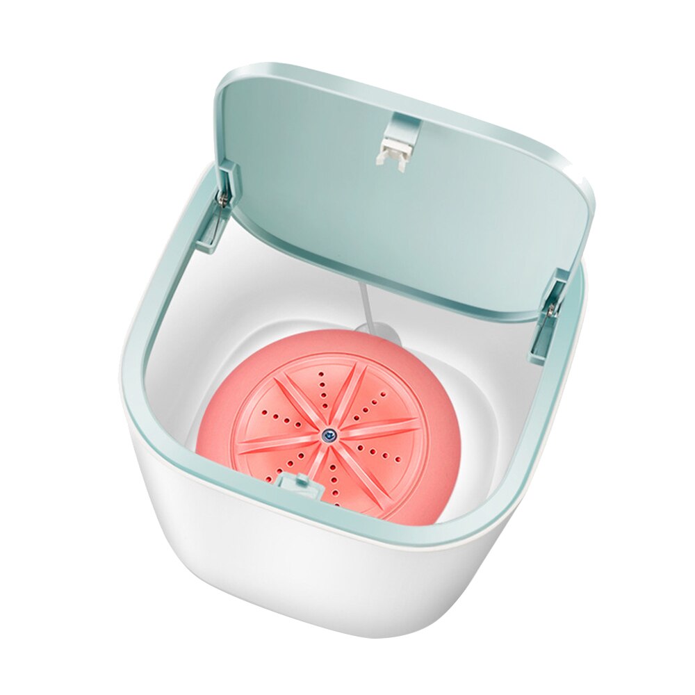 Ultrasonic Washing Machine Portable USB Clothes Washer USB Laundry Clothes Washer Cleaner For Home Travel Cleaning Tool: 02