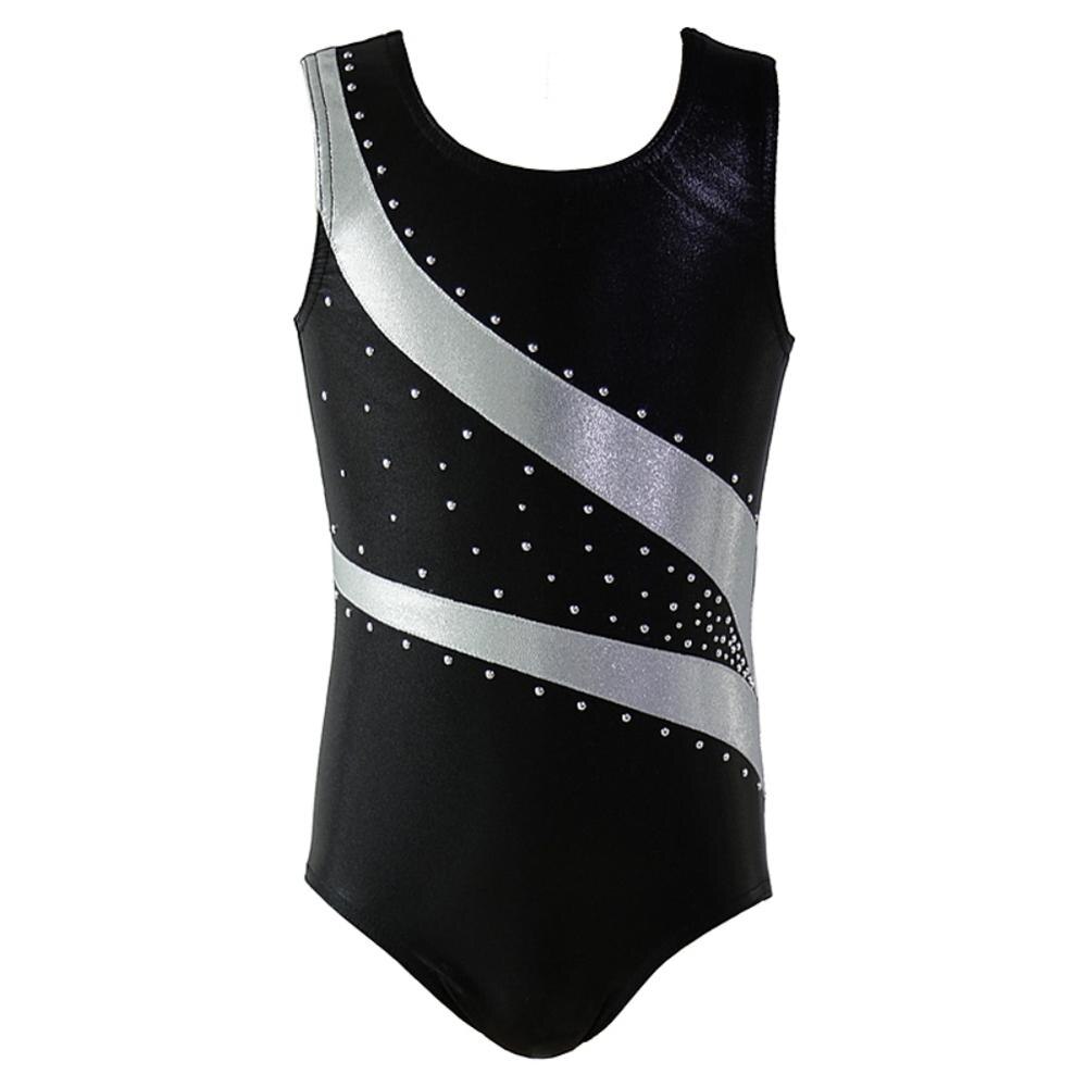 Efinny børn piger ballet tutu gymnastik trikot akrobatik jumpsuit ballet dansetøj kostume trikoter dansekjole: 1 / 140
