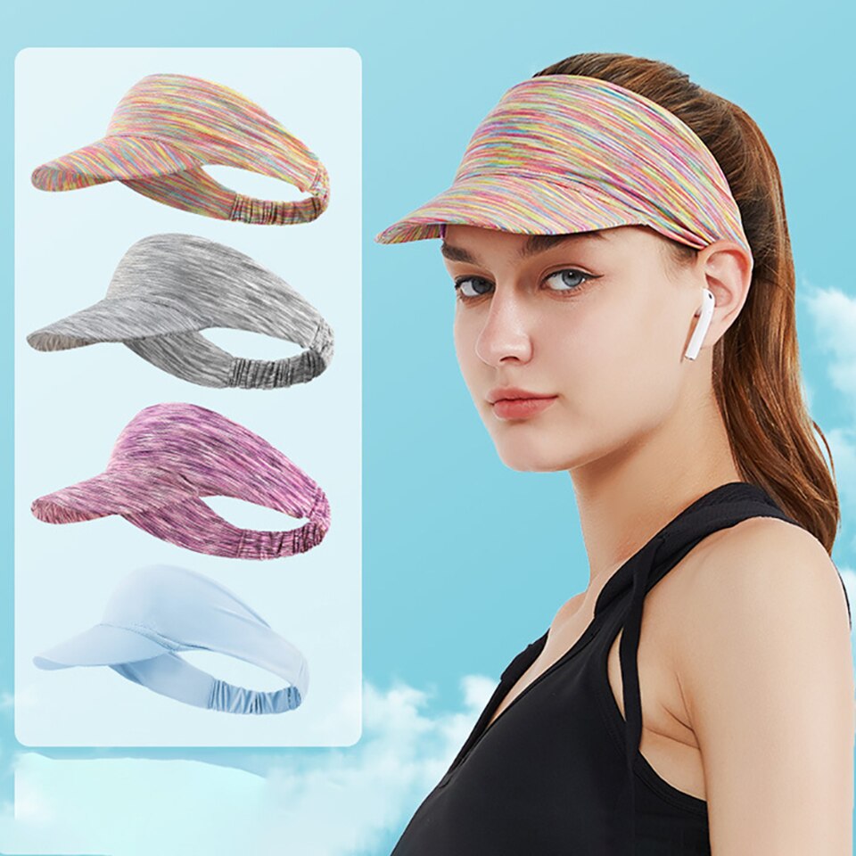 LOOGDEEL cappello sportivo protezione UV parasole berretto in tessuto elasticizzato copricapo da ciclismo corsa pesca Fitness uomo donna Bandana