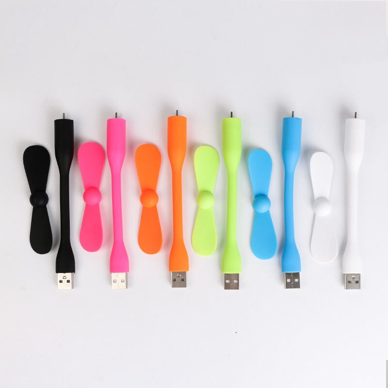 USB Humidifier Fans Electric Portable Small Fans Originality Small Household Electrical Appliances Desktop Electric Fan Random