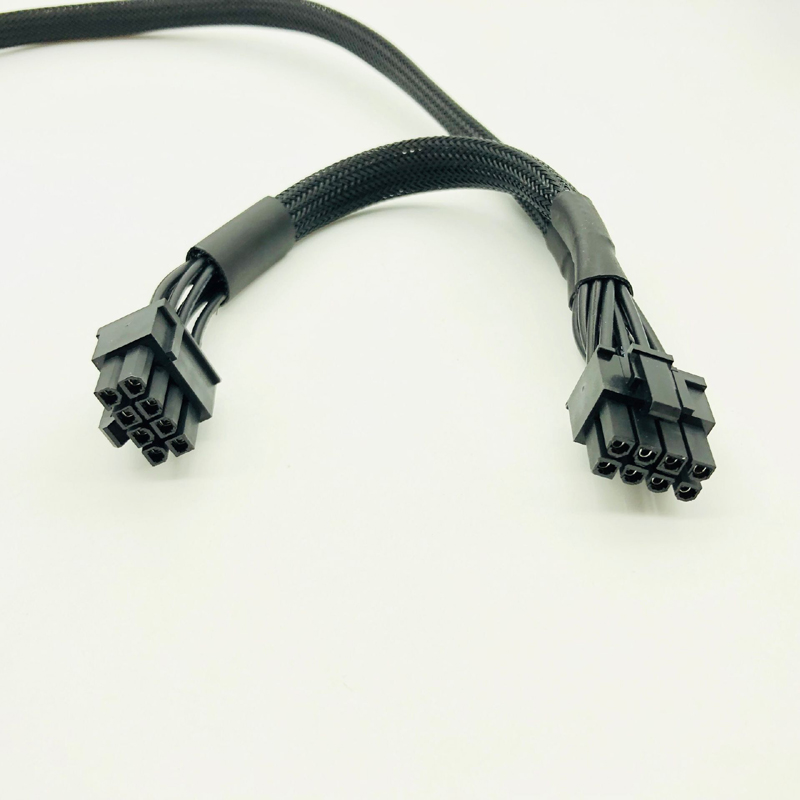 PCI Express GPU 8pin a Dual 8(6 + 2)Pin Cable de alimentación tarjeta gráfica 8pin 1 a 2 Cable de alimentación para Corsair RM650X RM750X RM850X RM1000X